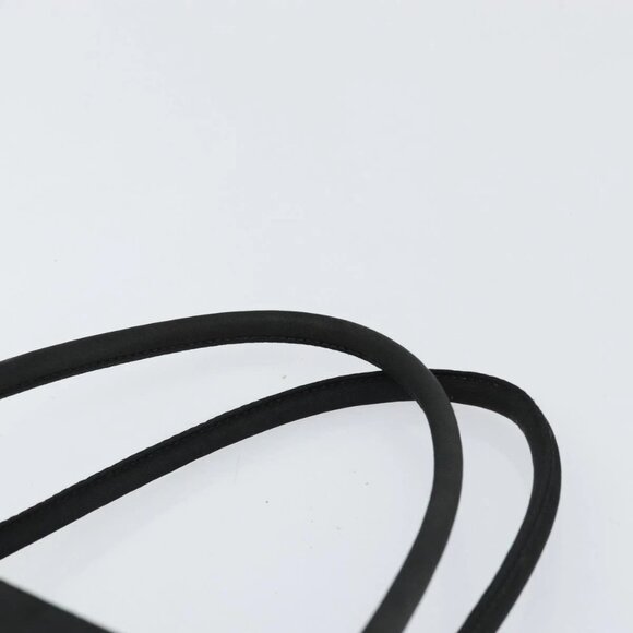 PRADA Hand Bag Nylon Black Silver Auth ka076 - Picture 9 of 16